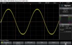 8R 1kHz performance, threshold of clipping. Nice clean waveform.