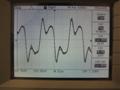 10kHz square wave, 8R, threshold of clipping. Very distorted and lots of overshoot.