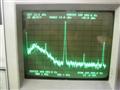 Quiescent output residual spectrum, 400kHz bandwidth. Showing 192kHz residual and harmonics thereof.
