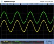 40Hz, 4R. Clean looking waveform, other than the out of band switching noise. 1kHz waveform was visually similar.