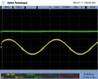 40Hz 2R, one channel driven, just before clipping. Took some effort to obtain this waveform.