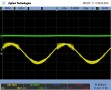 40Hz 2R, one channel driven, when limiting. Significant out of band noise on the waveform crests