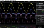 Mains waveforms for 40Hz 2R just prior to fuse blowing.