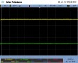 Output DC offset - barely measurable on the scope (scope set to high resolution acquisition to minimise noise). We used the HP3456A bench multimeter to get the offset values.