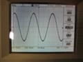 5kHz Sine wave, 4R, threshold of clipping. Very clean and very low distortion.