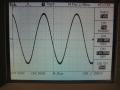 10kHz sine wave, full power, 8R. Perfect.