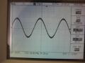 10kHz sine wave, 8R, maximum power achievable. Significantly lower than other measurements, but visually distortion-free.