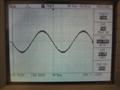 40Hz Sine wave, 4R, threshold of clipping. Very good, a little evidence of switching residual bleed-through.