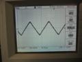 10kHz triangle wave, 4R, threshold of clipping.
