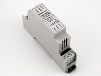 DIM11DIN LED Dimmer. Push Switch Controlled. DIN-Rail, PWM, 12V 24V 5A Low Voltage - Product Image 1