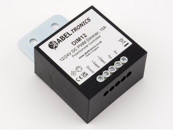 DIM12 LED Dimmer. Rotary Potentiometer Controlled. PWM, 12V 24V 10A Low Voltage - Product Image 1