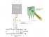 DIM12HP LED Dimmer. Rotary Potentiometer Controlled. IP68 Waterproof, PWM, 12V 24V, 16A Low Voltage - Product Image 5