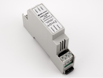 DIM13-2DIN LED Dimmer. Dual Output Switch Controlled. DIN-mount, PWM, 12V 24V, 5A Low Voltage - Product Image 1