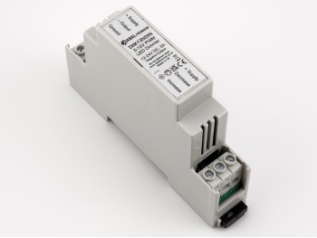 DIM13NDIN LED Dimmer, Dual Switch Controlled, Negative Output, PWM, 12V 24V, 5A Low Voltage DIN-mount - Product Image 1